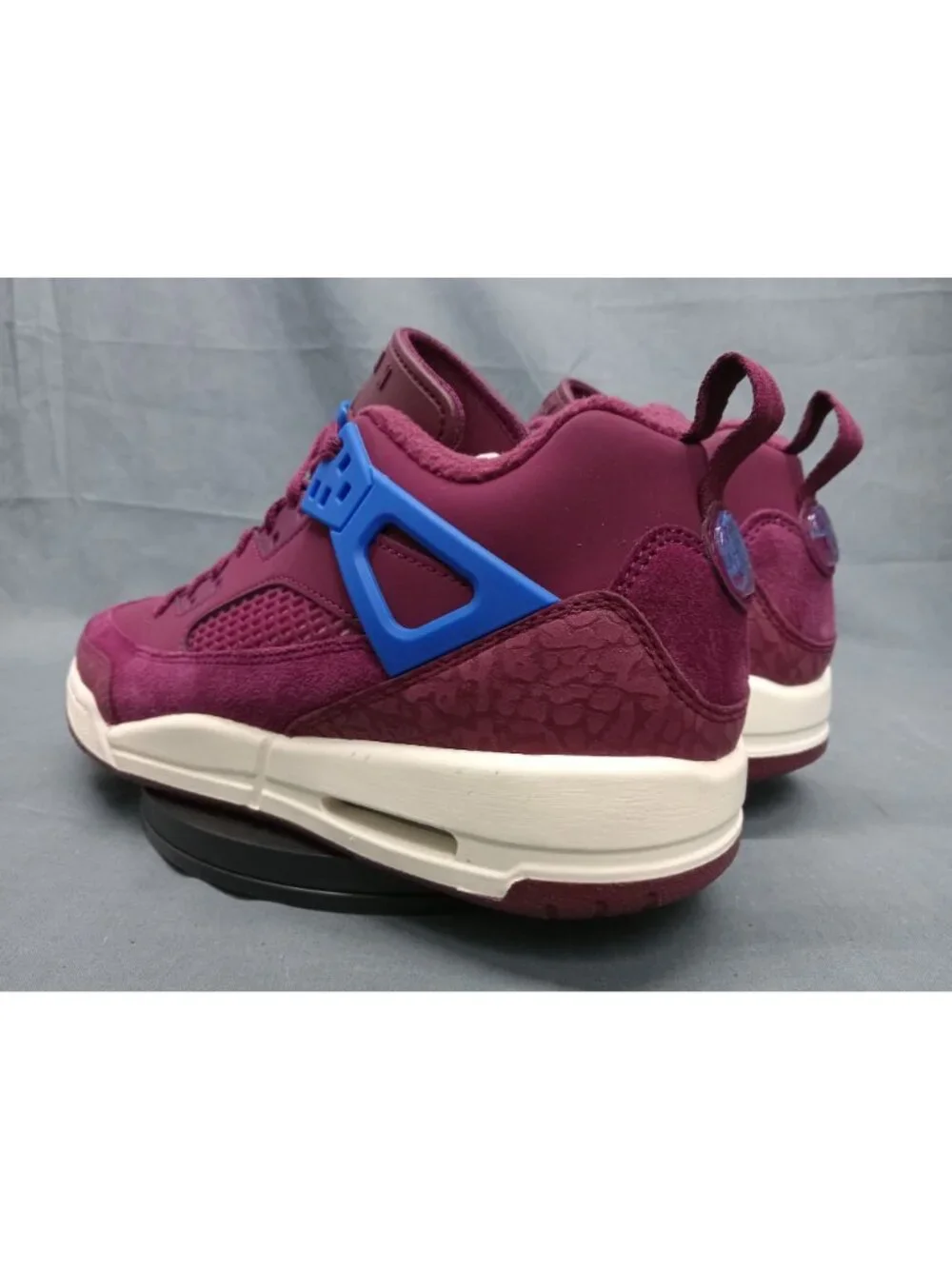 Nike  Jordan Spizike Low (GS) Bordeaux Hyper Royal Sail Boys Size 7 NEW NO BOX!